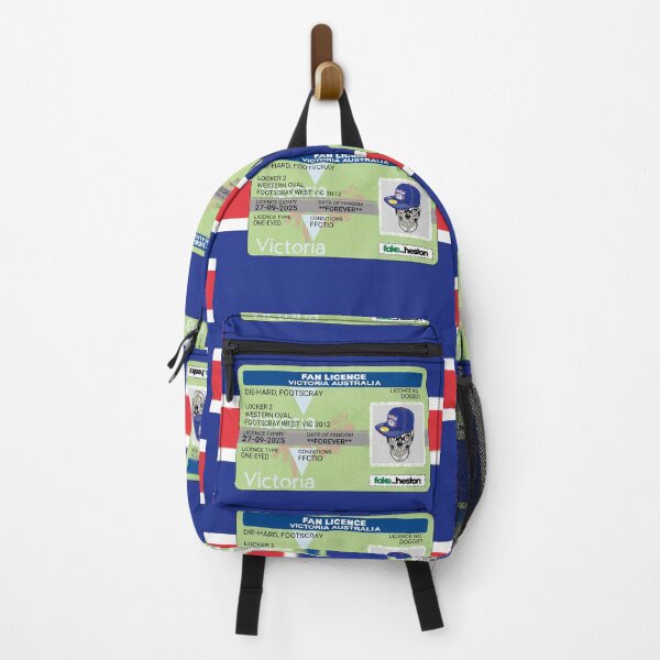 Item preview, Footscray Bulldogs Fan Licence designed and sold by Fake Heston’s Scribble Emporium.
