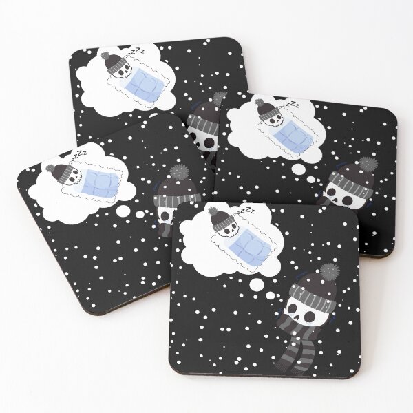 Item preview, warm thoughts in the snow skeleton designed and sold by Ani-Mode.