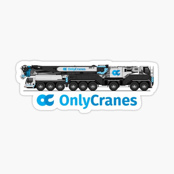Heavy Crane 99 Sticker