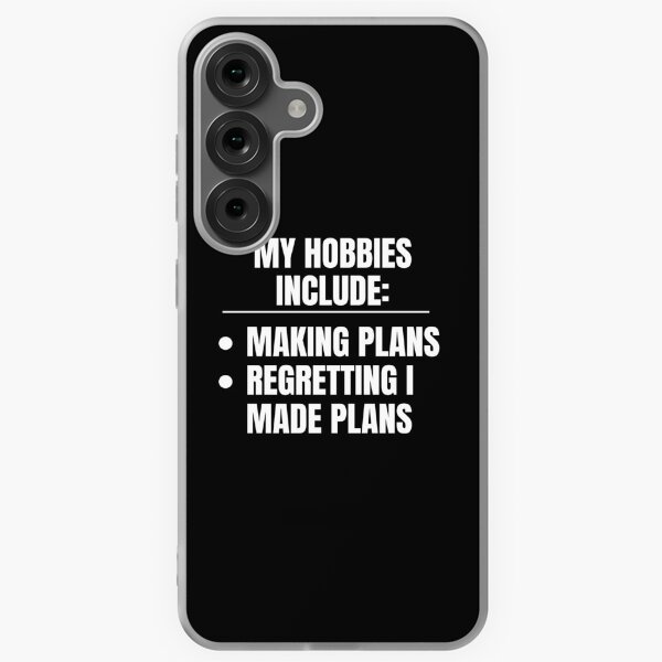 Item preview, My Hobbies Include Making Plans and Regretting Making Plans designed and sold by PetNamedPeeve.