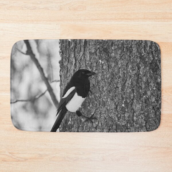 Item preview, Treehugger. Eurasian magpie bw designed and sold by Jouko Lehto Photography.