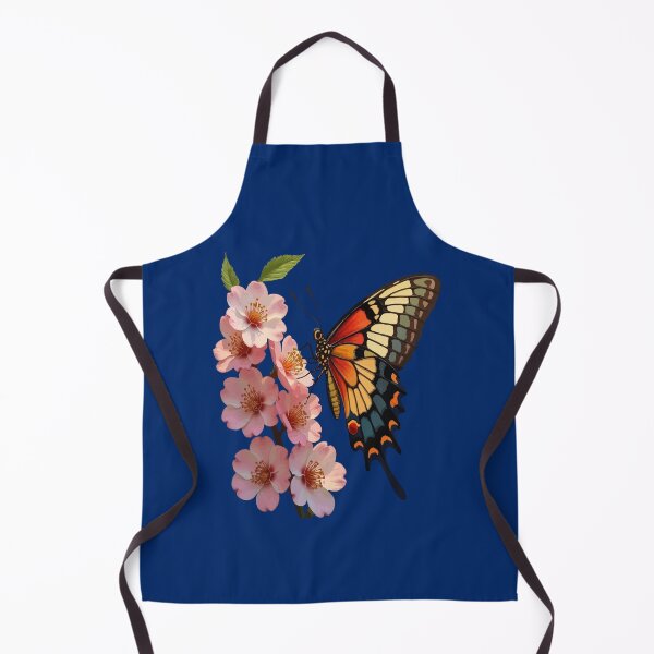 Item preview, Arkansas Diana Fritillary Butterfly And Apple Blossom Vector Design designed and sold by taiche.