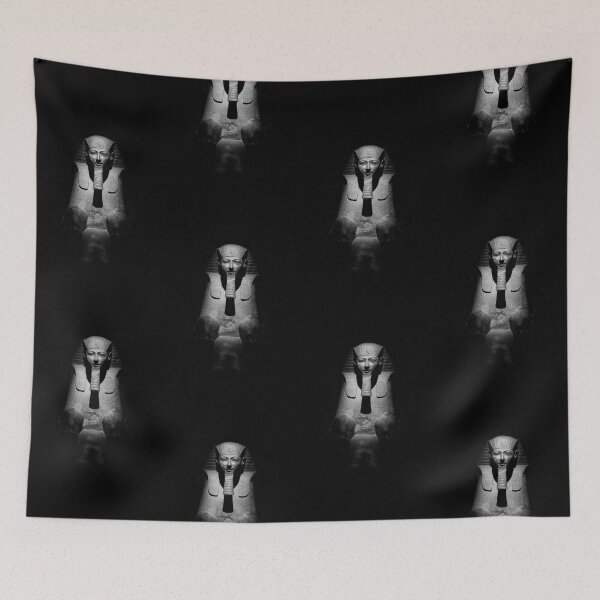 Item preview, Black and white pharaoh king  designed and sold by Dinasworld.