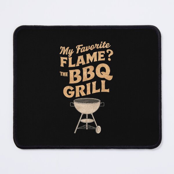 Item preview, My Favorite Flame? The BBQ Grill Funny Gift For Firefighters designed and sold by CosmicFreedom9.