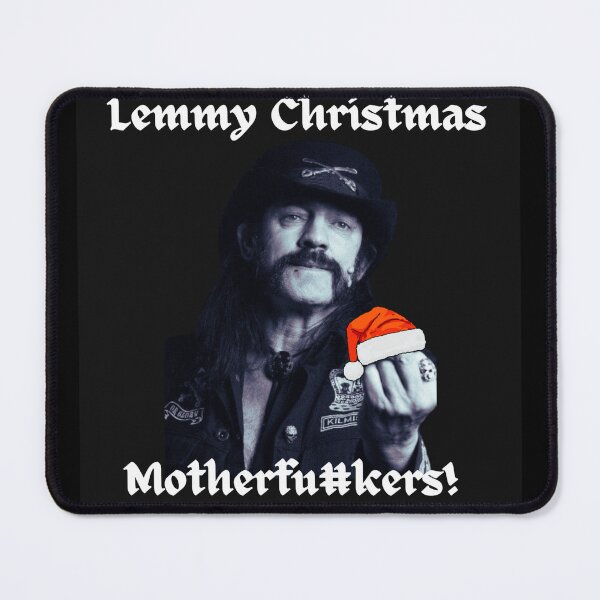 Item preview, Lemmy Christmas - leyenda del rockstar (con sombrero) designed and sold by TheRubberOnion.