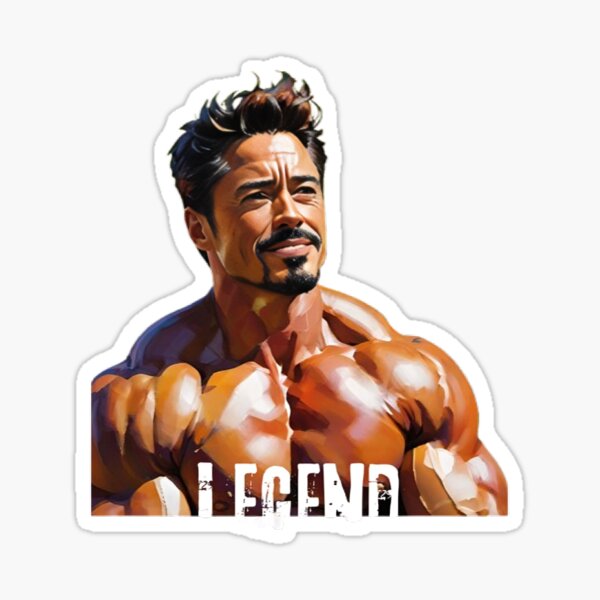 Item preview, Muscle Machine : Iron Man designed and sold by ApnaAnsh.