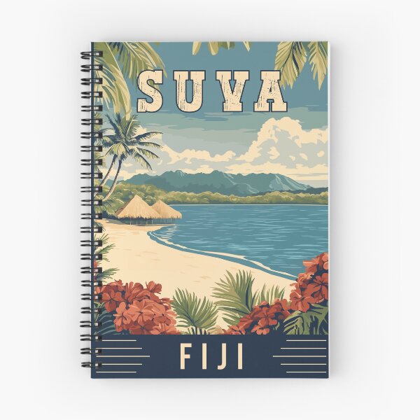 Item preview, Discover Travel Art of Suva in Fiji - Tropical Paradise Awaits designed and sold by turtlestart.