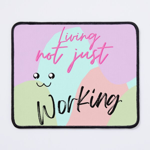 Item preview, Living not just working designed and sold by AddyTae.