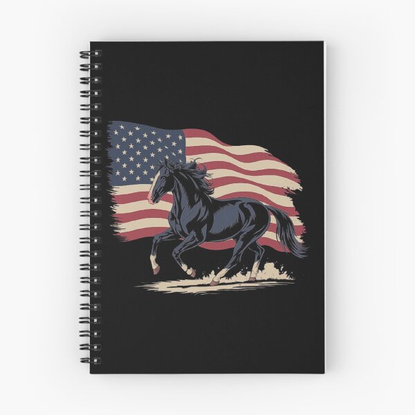 Item preview, American Quarter Horse with American Flag - Patriotic Freedom Artwork designed and sold by love3617.