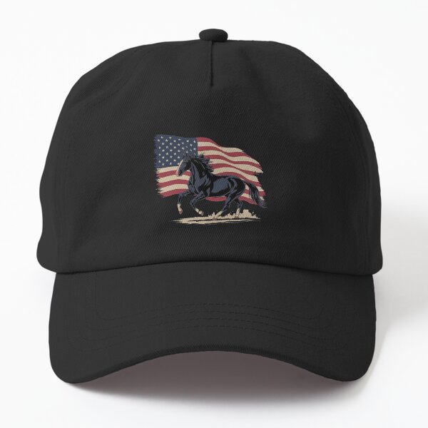 Aperçu de l'œuvre Cheval américain Quarter Horse avec drapeau américain - Œuvre d'art sur la liberté patriotique créée et vendue par love3617.
