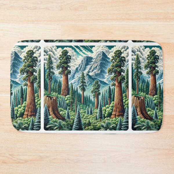 Item preview, Majestic Sequoias in Mountain Wilderness designed and sold by Meta2Physical.