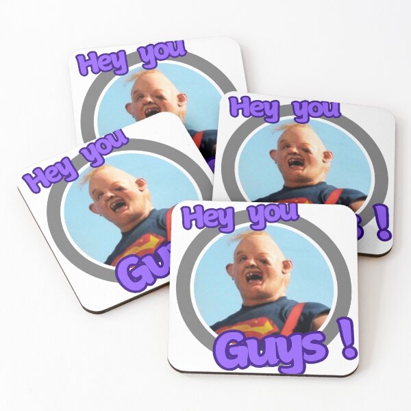 Item preview, Hey you guys! - Class Sloth quote - The Goonies designed and sold by TheRubberOnion.