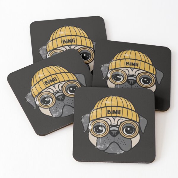 Item preview, Hipster Pug designed and sold by 123ks.