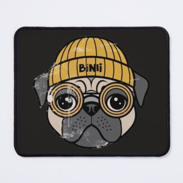 Item preview, Hipster Pug designed and sold by 123ks.