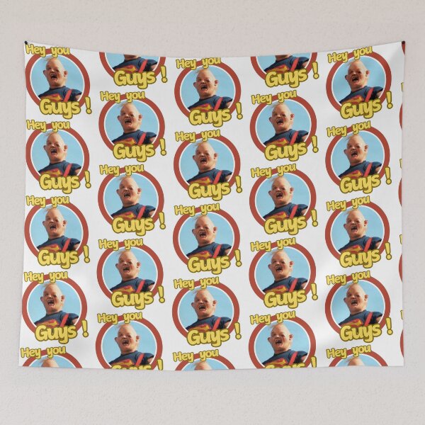 Item preview, Hey you guys! - Class Sloth quote - The Goonies - yellow / orange designed and sold by TheRubberOnion.