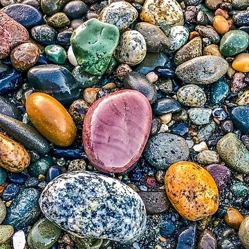 Artwork thumbnail, Colorful Rocks by Craig Bernstein