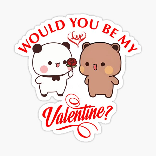 Item preview, Bubu and Dudu Valentine Love Design designed and sold by FEBRICAST.