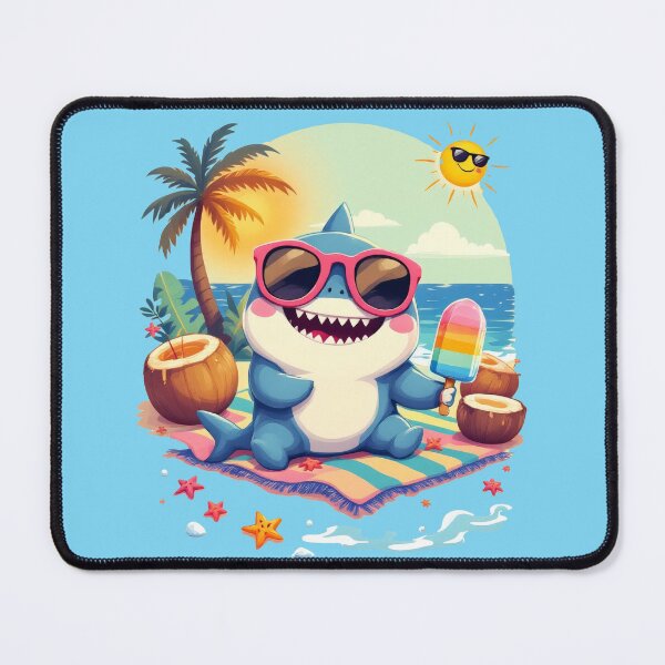 Item preview, "Jeff the Landshark: Summer Style" designed and sold by Pearlsiwa.