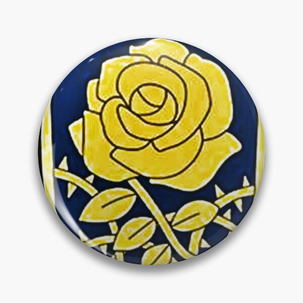 Item preview, Blue Rose Anime Crest Design – Elegant Emblem for Fantasy and Anime Fans designed and sold by AbnormalAdorn.