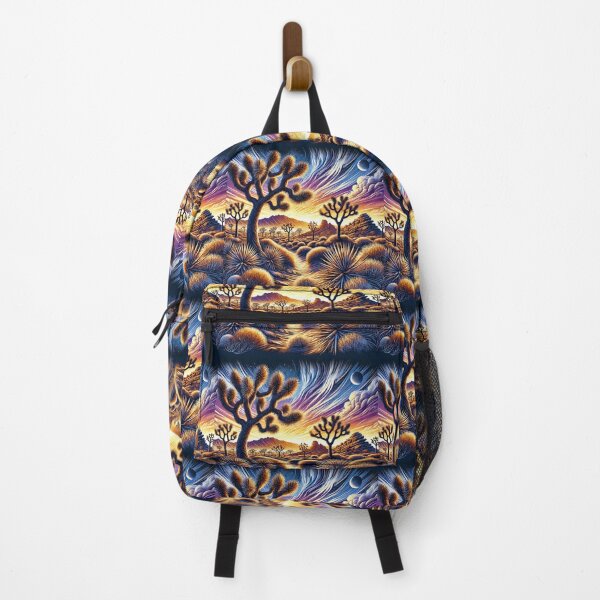 Item preview, Desert Twilight with Joshua Trees and Celestial Skies designed and sold by Meta2Physical.