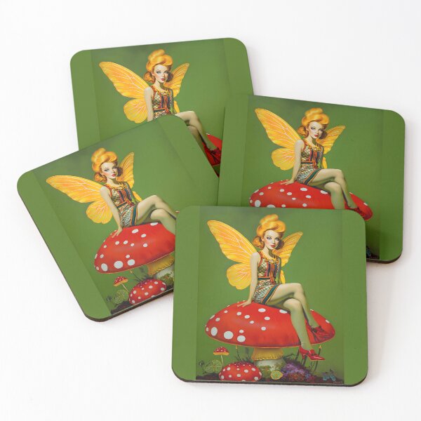 Item preview, Red Mushroom fairy designed and sold by MarisePix.