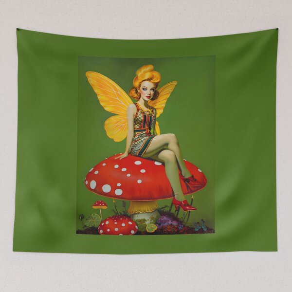 Item preview, Hada del hongo rojo designed and sold by MarisePix.
