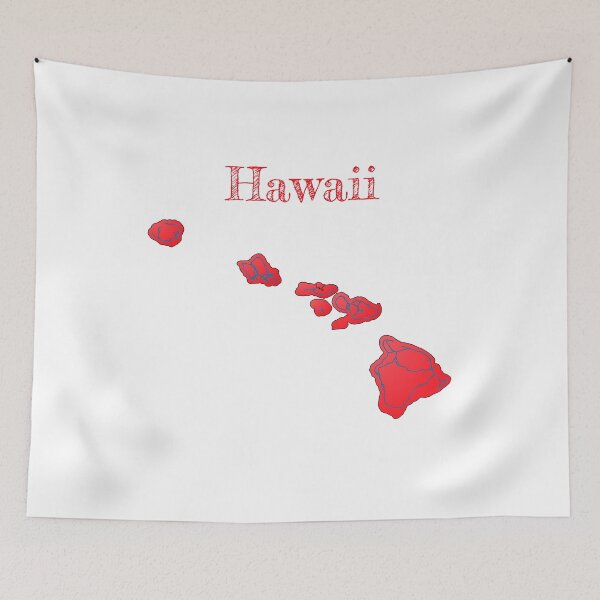 Item preview, Hawaii Counties & Major Roads designed and sold by PhilbonianDezin.