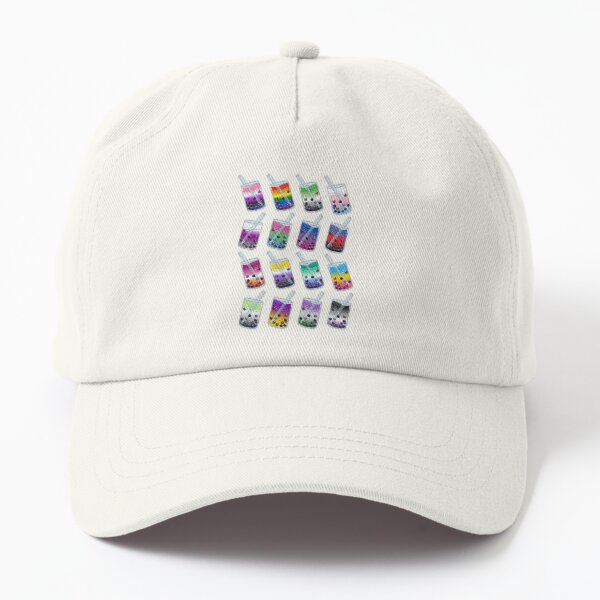 Artikel-Vorschau von Boba-Tee-Muster mit Pride-Flagge, designt und verkauft von JustinOnARoll.