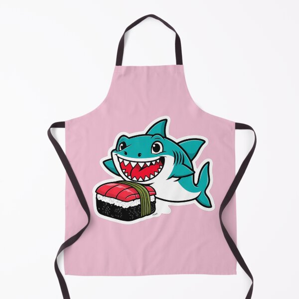 Item preview, Shark having sushi| Sushi lover | Japanese food at Gobble Gala designed and sold by Kids GobbleGala.