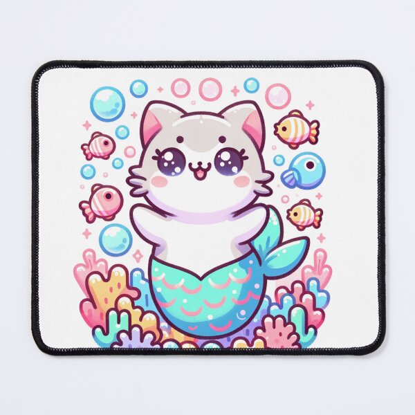 Item preview, Cute Marmaid Cat designed and sold by OceanicGlow.