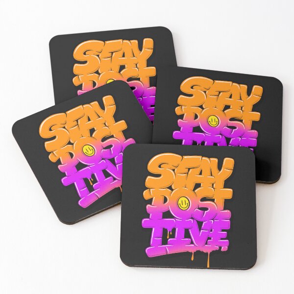 Item preview, Stay positive with smiley emoji designed and sold by Reenmp.