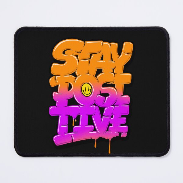 Item preview, Stay positive with smiley emoji designed and sold by Reenmp.