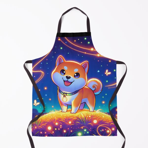 Item preview, Adorable Shiba Inu in a Starry Nightscape designed and sold by Taans-Creation.