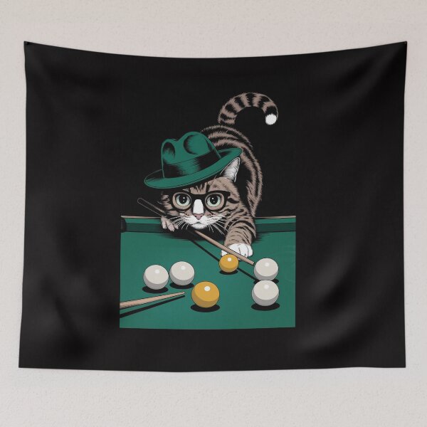Item preview, Billiards Cat designed and sold by MichalWeider.