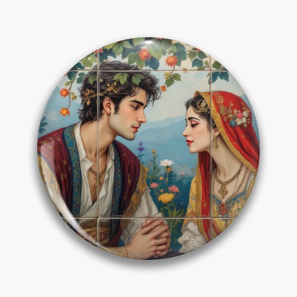 Item preview, Enchanted Love Under the Floral Canopy designed and sold by PersiaArts.