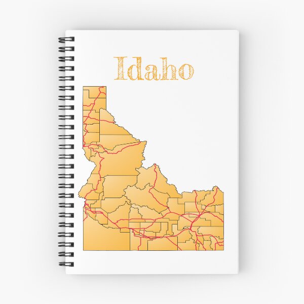 Item preview, Condados y carreteras principales de Idaho designed and sold by PhilbonianDezin.