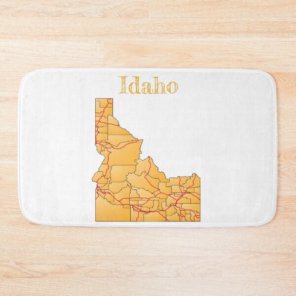Item preview, Idaho Counties & Major Roads designed and sold by PhilbonianDezin.