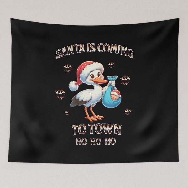 Item preview, Santa is coming to town  designed and sold by MrDomStore.