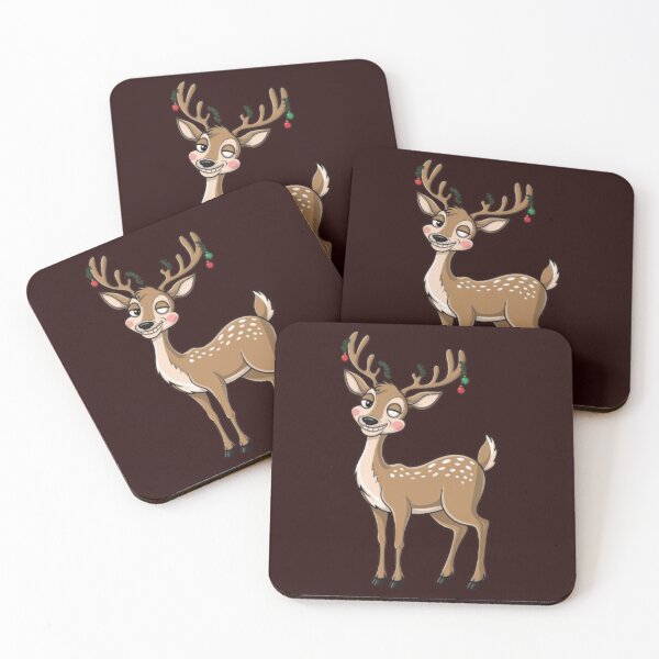 Item preview, Cheeky Christmas Reindeer designed and sold by M Khan.