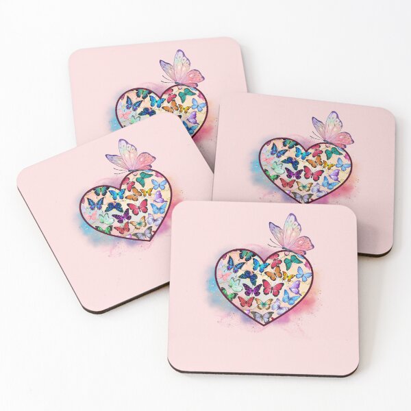 Item preview, butterflies in my heart designed and sold by salehacreative.