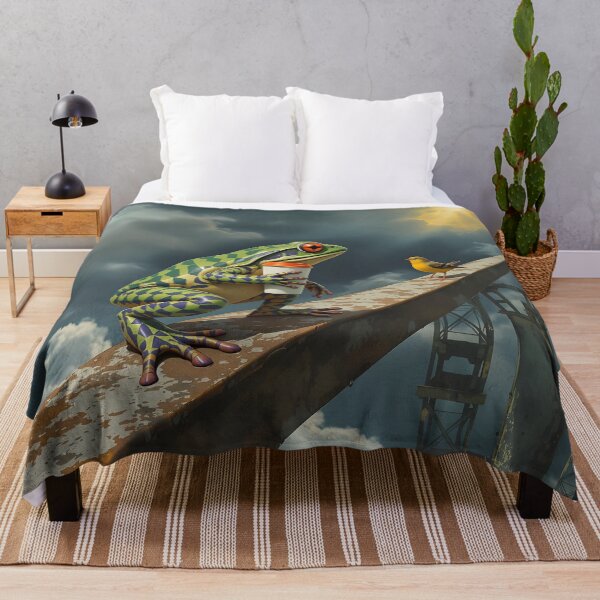 Item preview, Coffee Frog and Warbler designed and sold by HabitableMoons.