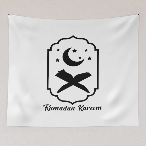 Item preview, Ramadan Kareem Crescent moon and Quran designed and sold by YatoMino.