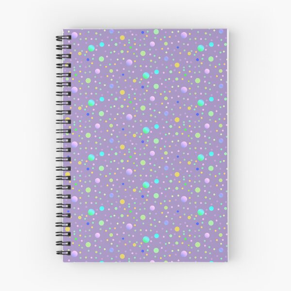 Item preview, Violet purple colorful dots  | Violet artistic multi color dot pattern designed and sold by lausn.