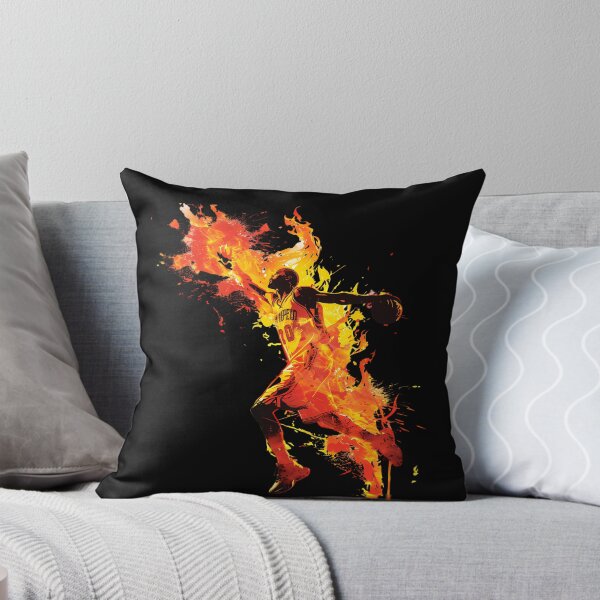 Item preview, Basketball player on fire designed and sold by SBizin.