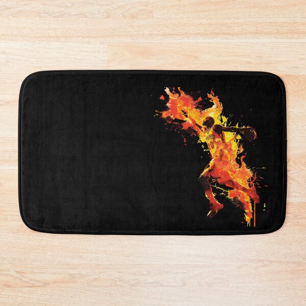 Item preview, Basketball player on fire designed and sold by SBizin.
