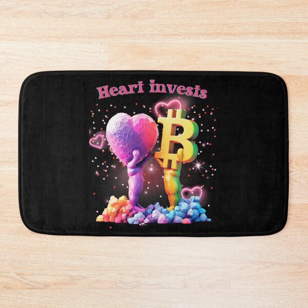 Item preview, Heart invests Bitcoin designed and sold by BitCryX.