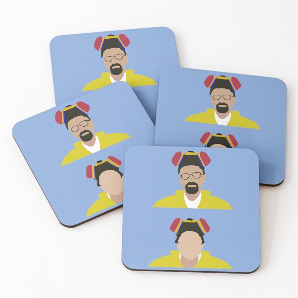 Item preview, Mr White and Pinkman illustration designed and sold by ZooStateofMind.