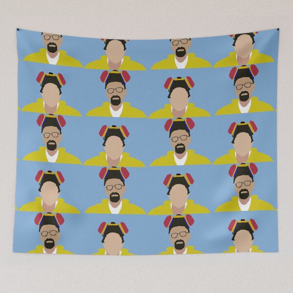 Item preview, Mr White and Pinkman illustration designed and sold by ZooStateofMind.