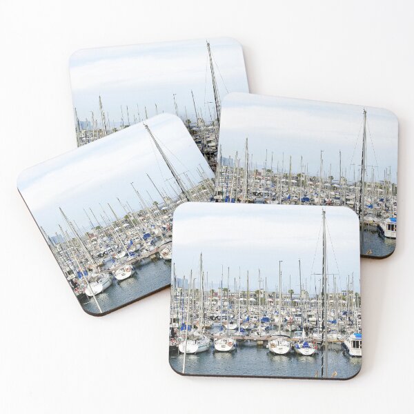Item preview, Boats and masts. Olympic Port of Barcelona. designed and sold by manoloshoping.