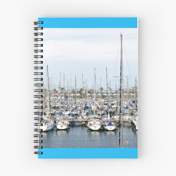Item preview, Boats and masts. Olympic Port of Barcelona. designed and sold by manoloshoping.
